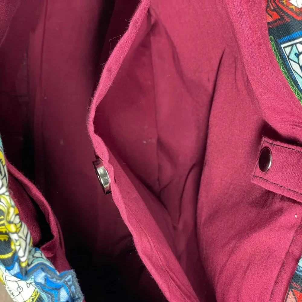 Lara Howe Designs Handmade Harry Potter Hogwarts Backpack with Gryffinoor Patch